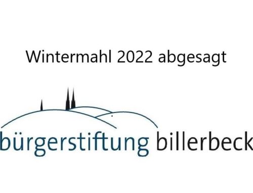 Wintermahl 2022 abgesagt