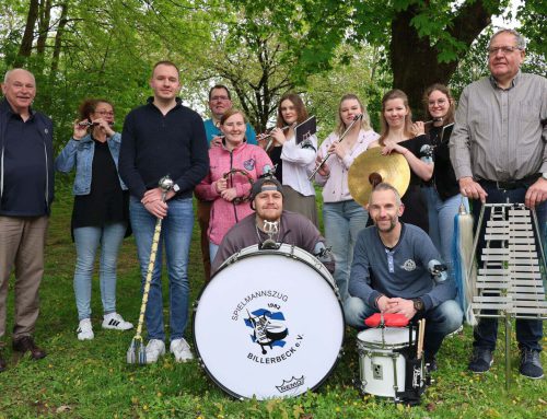 Neue Marschgabeln für den Spielmannszug Billerbeck