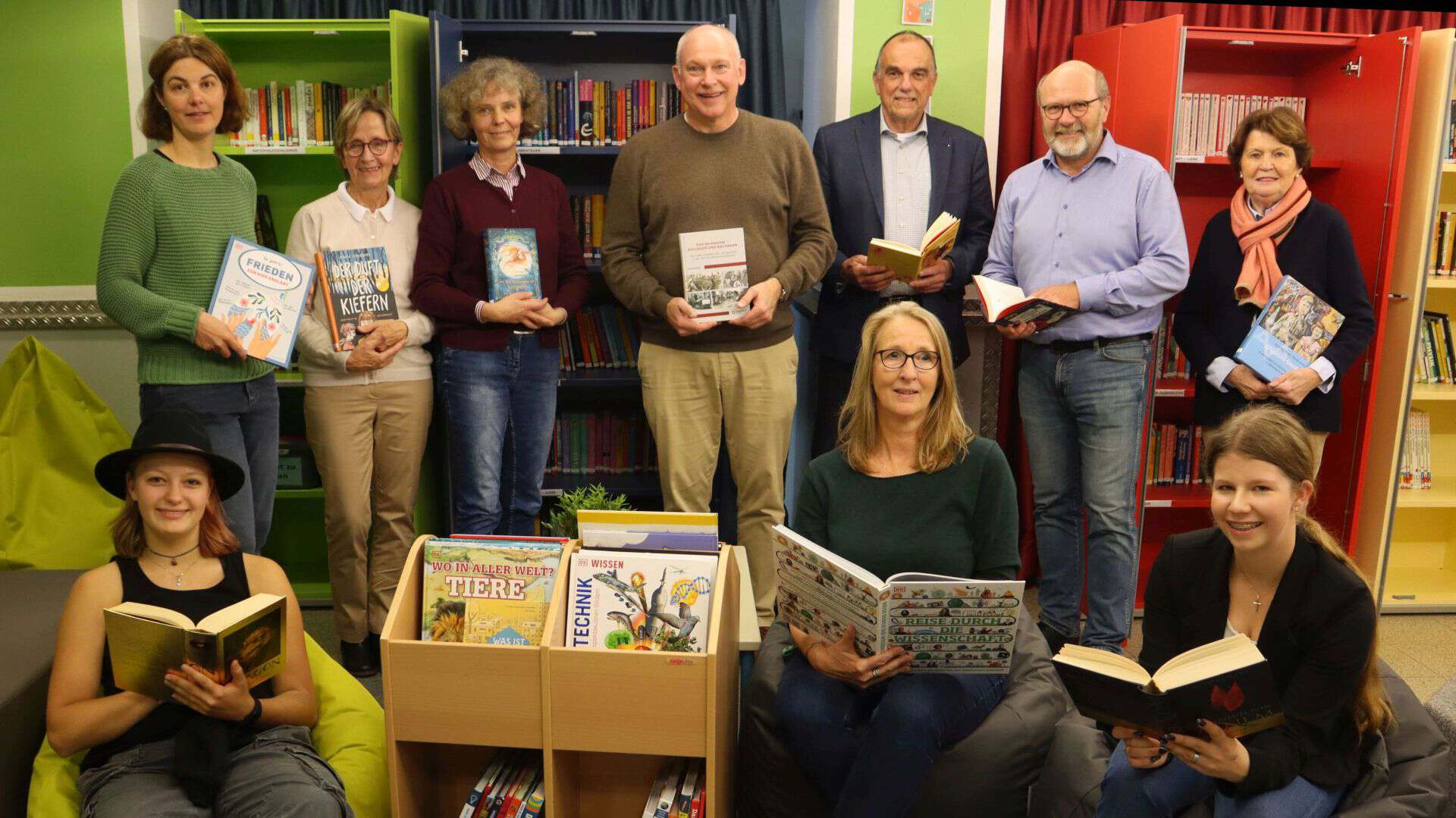 Eröffnung der Leselandschaft an der AFG in Billerbeck
