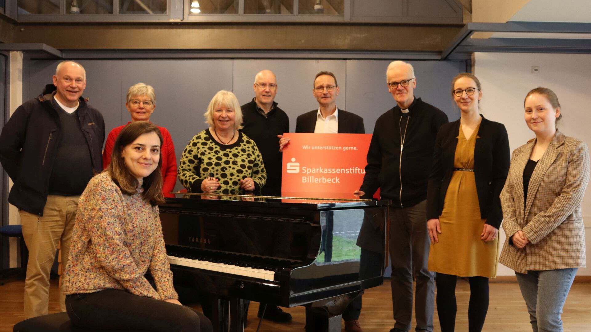 Beteiligte am Kinderchor-Projekt in Billerbeck, März 2025